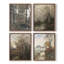 «Vintage Landscape CVII», ensemble de 4 encadrés-1265018582-1265018580