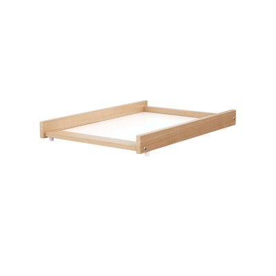  - Removable changing table for wooden baby bed MONA Beech Varnished 60 x 120 cm