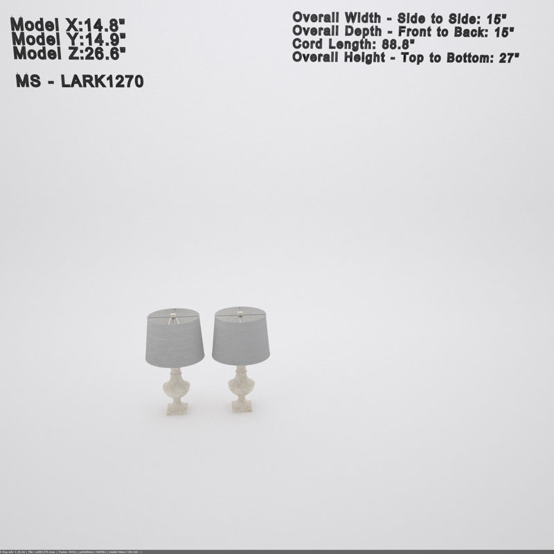 Mccart Resin Table Lamp