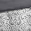 Ensemble de literie 12 pièces Madison Park Emilia Silver Jacquard pour lit king californien, comprenant couette et draps.-1110372438-1154574184
