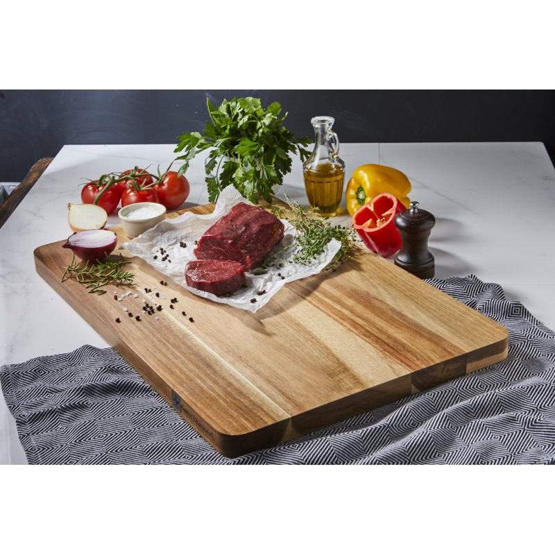 Swiss Diamond Acacia Wood Cutting Board, 20" x 14"