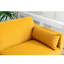 Accent Velvet Loveseat Sofa With Metal Feet Metal Sofa-752951319