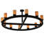 Rustic Lodge 12 - Light Chandelier