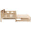 Daybed With Drawers Without Mattress Solid Wood-743637470