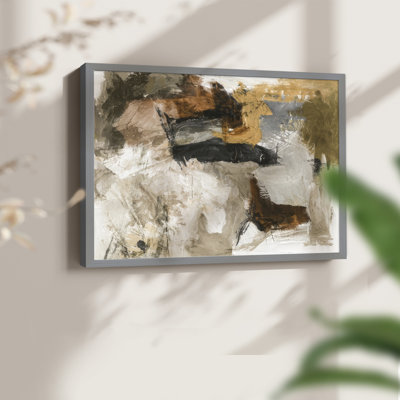 Warm Neutral Medley I -Framed Print - Restickable