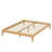 Solid Dry Bamboo Wood Platform Bed Frame-364744653