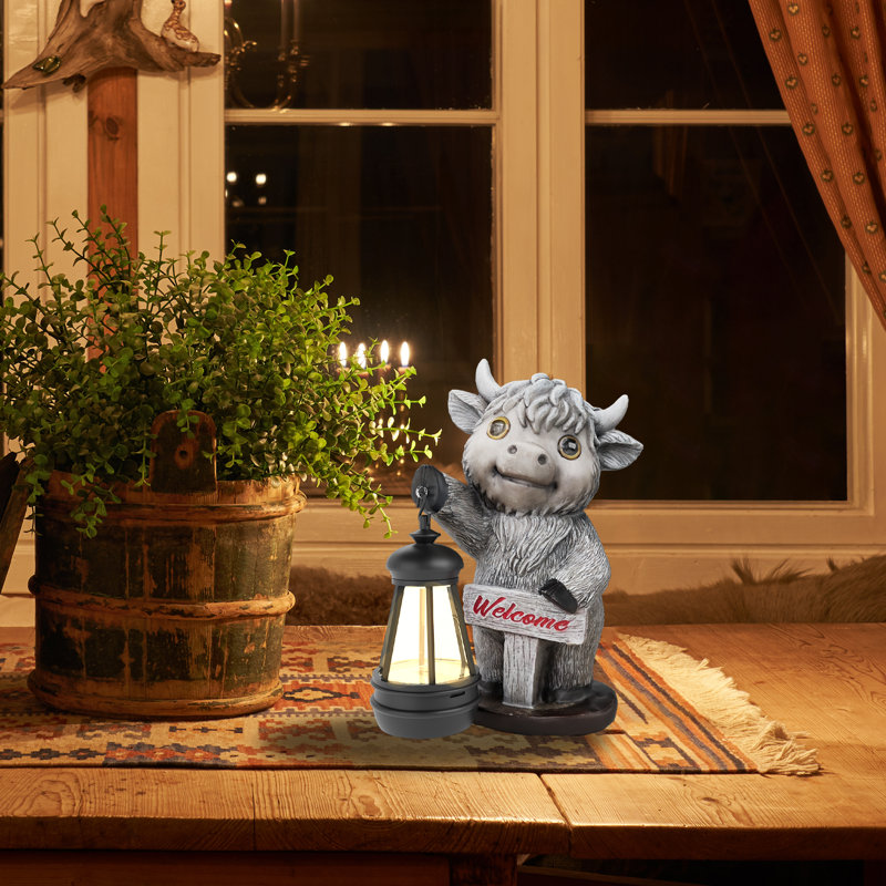 Resin Garden Statue, Grey
