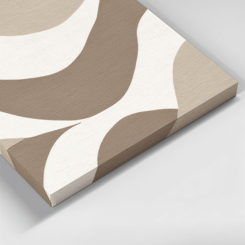 Minimalisme 14, art mural sur toile blanche, H 11 po x l 14 po