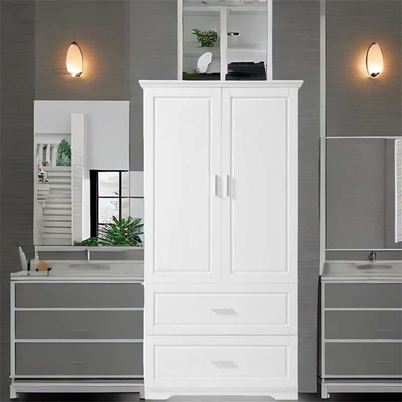 Armoire à linge autoportante Mirrum