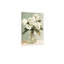 Hortensia blanche toile murale décoration d'intérieur 24 x 18 pouces