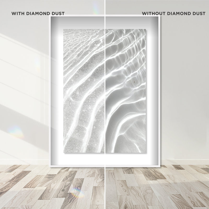 Water Ripples I Print by Oliver Gal, 31.5" H x 21.5" W, White Shadowbox