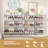 Narrow Shoe Storage Cabinet with 6 Flip out Drawers and Storage Top, Shoe Rack with Diamond Handles (Set of 2)