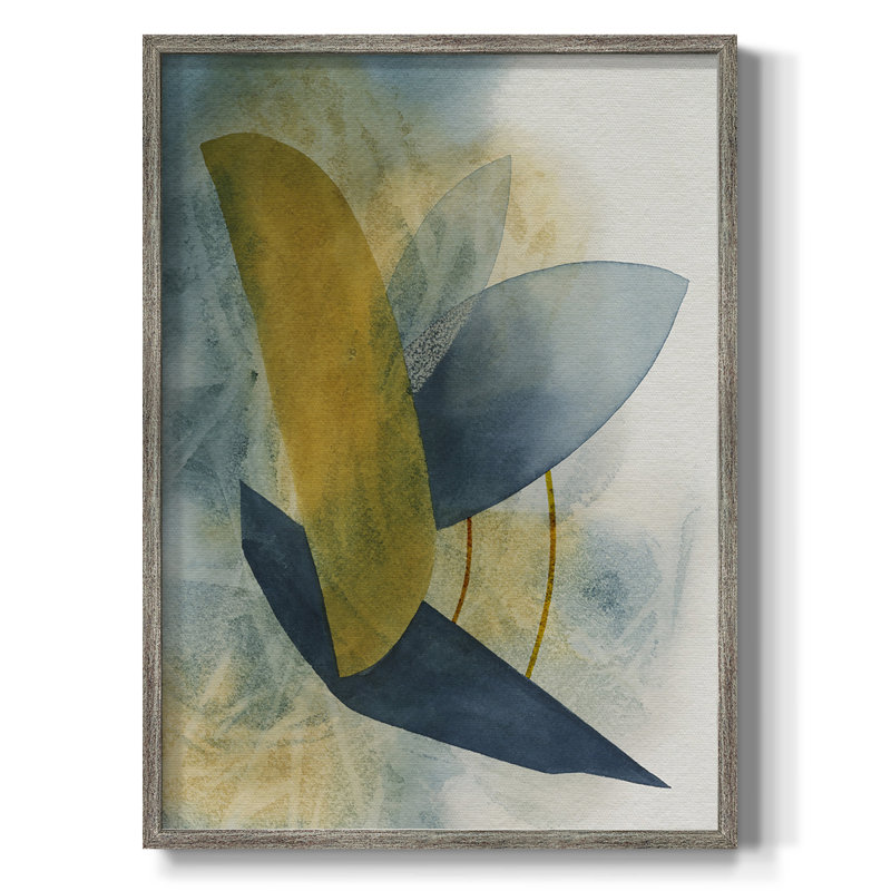 «Solar Shapes I», reproduction encadrée - bois massif, H 11 po x l 9 po