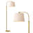 Agostino 62'' Black Traditional Floor Lamp-511683383