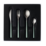Fuse Color 24 - Piece Stainless Steel Flatware Set - Service for 6