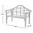 48" W Lutyens Eucalyptus Wood Garden Bench-88221926