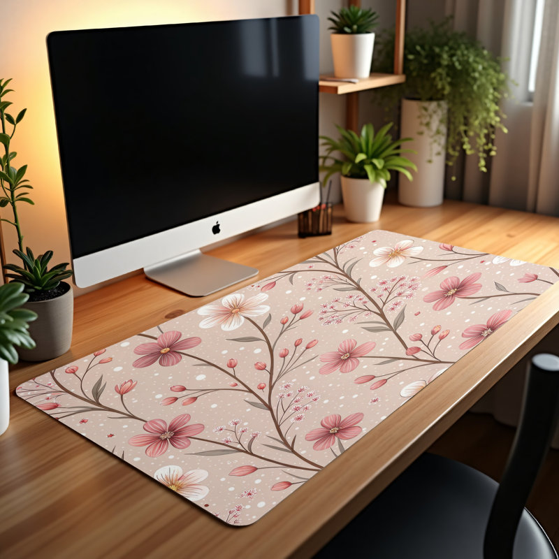 Polyester Desk Pad, 31.5x15.5