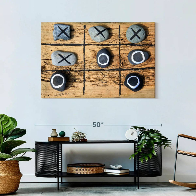 Senne Tic Tac Toe Game, 30" H x 45" W