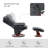 Kimmons Reclining Chairs with Ottoman, 360 Degrees Swivel Recliners with Massage, Faux Leather-1563903954