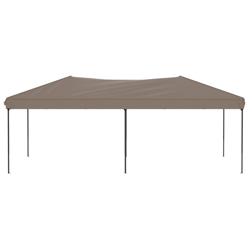 6m x 3m Steel Canopy, Taupe