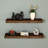 2 Piece Solid Wood Floating Shelf-88009227-88009230