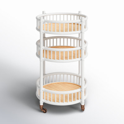 Benedict Rattan Bar Cart