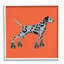 Au-600-Giclée, peinture dalmatienne à roulettes orange-88105148-88105151