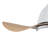 Cian Modern Lighted Ceiling Fan With Natural Wood Finish 3-Blades LED Remote Control-1169311720-1169311722
