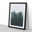 Snowing upon the Trees in Abstract - Picture Frame Graphic Art Print-55725883-55725885