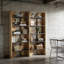 Tablettes modernes, bibliothèque spacieuse, bibliothèque à 5 niveaux