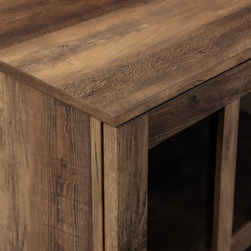 Macaire 80cm Bar Cabinet, Barnwood