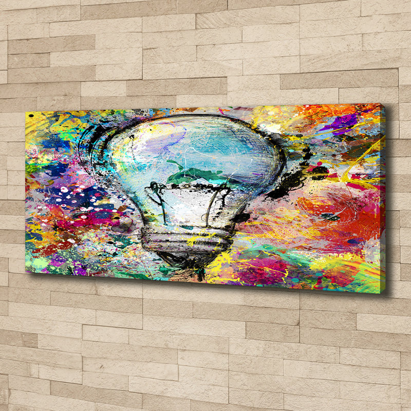 Bulb - Wrapped Canvas Print