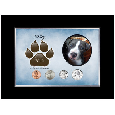 Cadre de photo année à retenir pour chien Stalcup