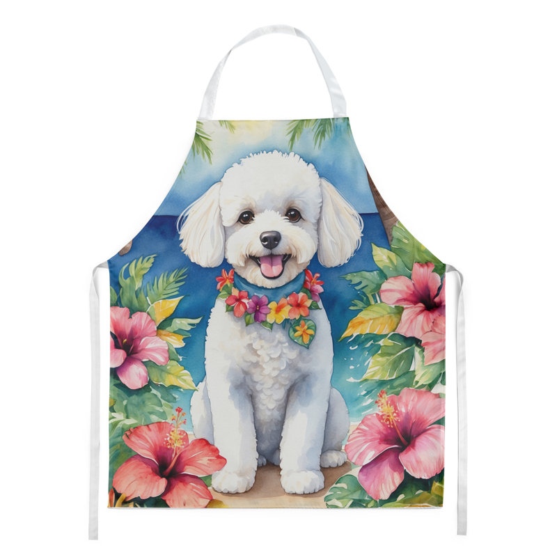 Tablier Bichon Frise Luau