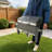 Portable Charcoal Grill With Insulated Rack And Thermometer, Desktop Grill Suitable For Camping, Picnics, Hiking, Beach Trips, Black.