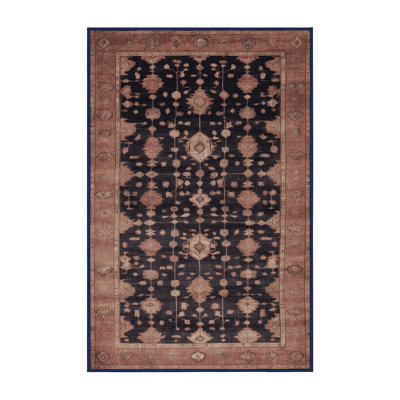 Tapis mauve lavable à la machine