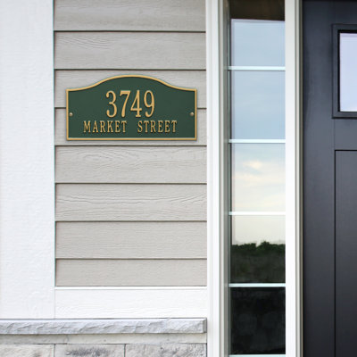 Personalized Address Plaque