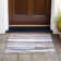 Machine Washable Indoor/Outdoor Husby ACN2188 Striped Rug