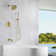 Complete Shower System with Rough in-Valve