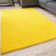 Myshaggy Collection Rugs Solid Design in Yellow