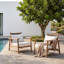 Chaise avec accoudoirs d'extérieur Lorcan Mid-Century-131070793-131247624
