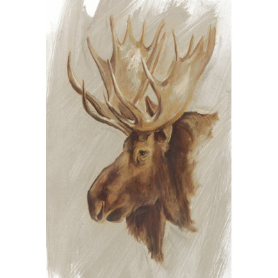 Western American Animal Study II - Wrapped Canvas Painting