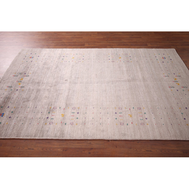 Tapis indien fait à la main Gabbeh 5 x 8