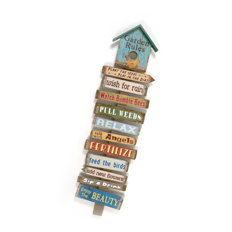 Wall Decor on Wood