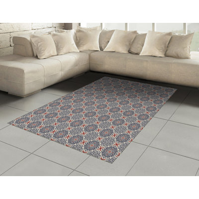 Erich Hand Woven Grey Indoor Rug