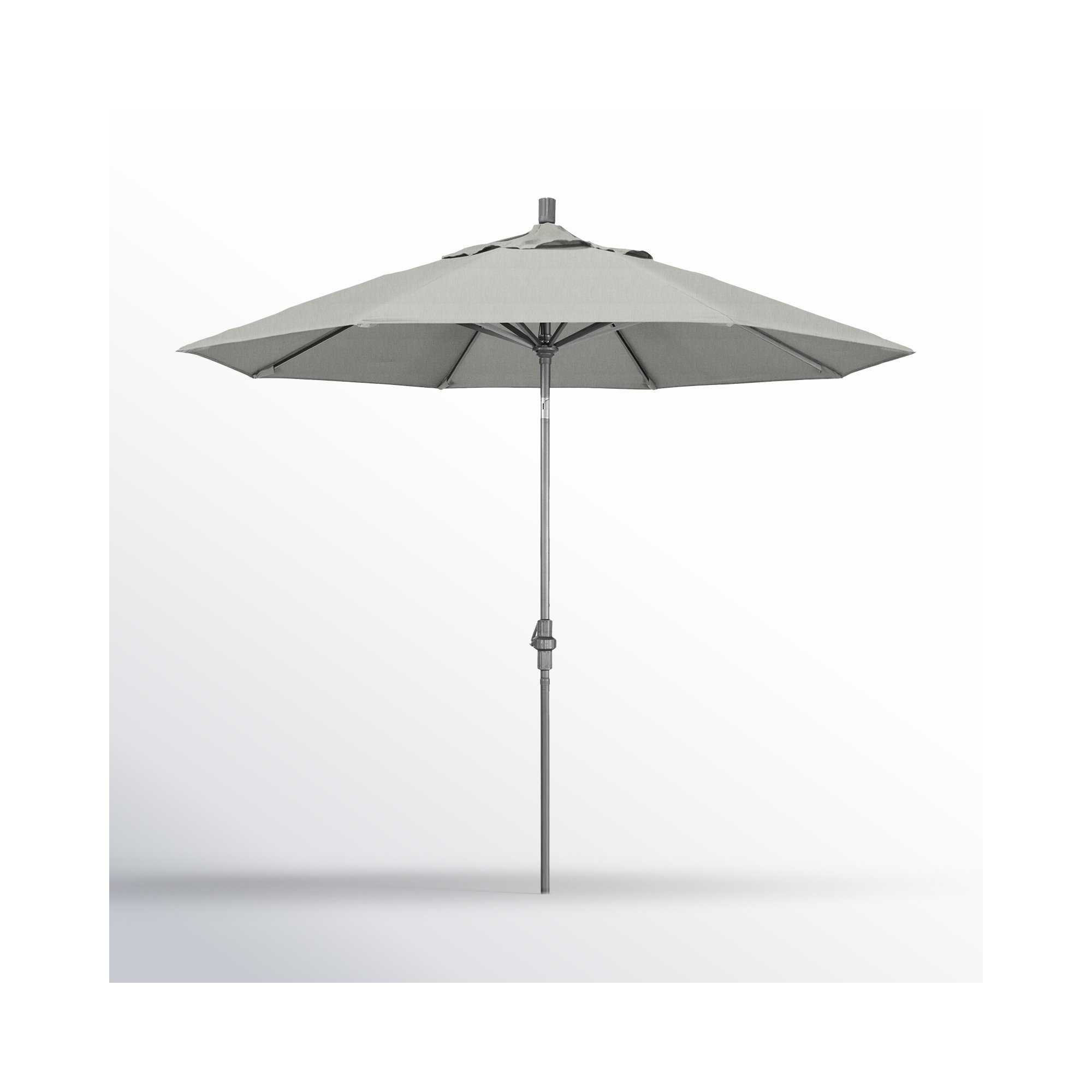 Romany 108'' Sunbrella® Umbrella, Canvas Granite Sunbrella® Canvas