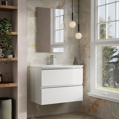 Charanda Bathroom Vanity with Basin