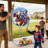 Transformers Round Pinata Party Decorations, 4 Pcs Transformers Round Large Pinatas Bundle for Birthday Party Suppies Set