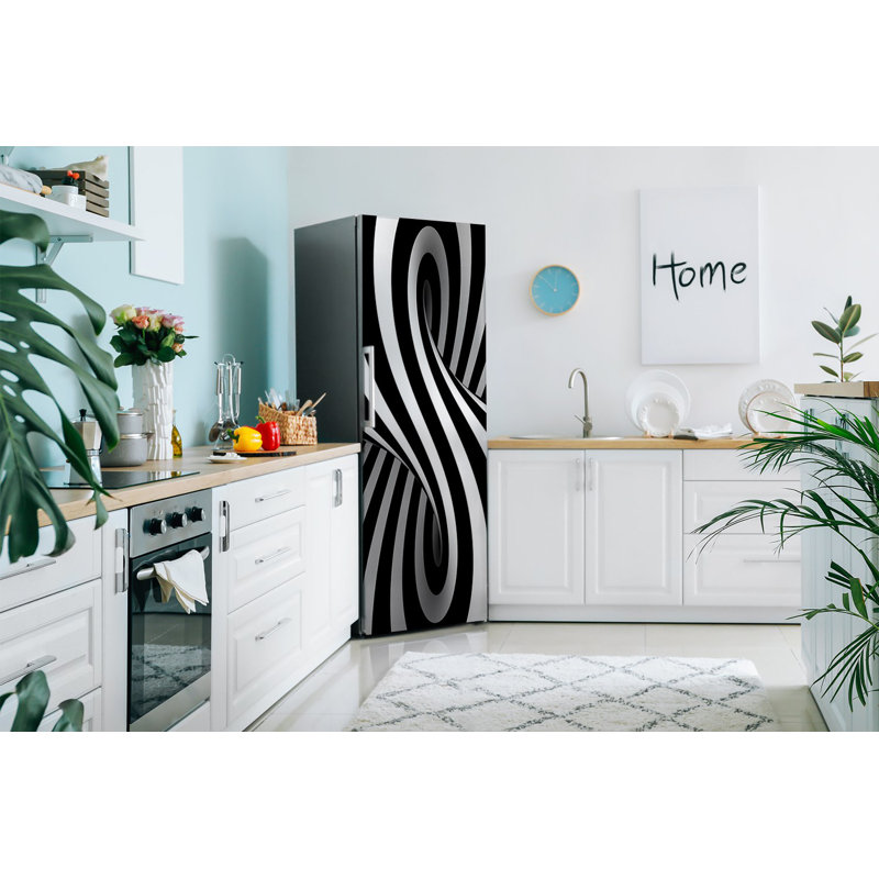 Abstract Door Decal