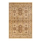 Classic One-of-a-Kind 4' 1" X 6' 3" Hand Knotted Area Rug